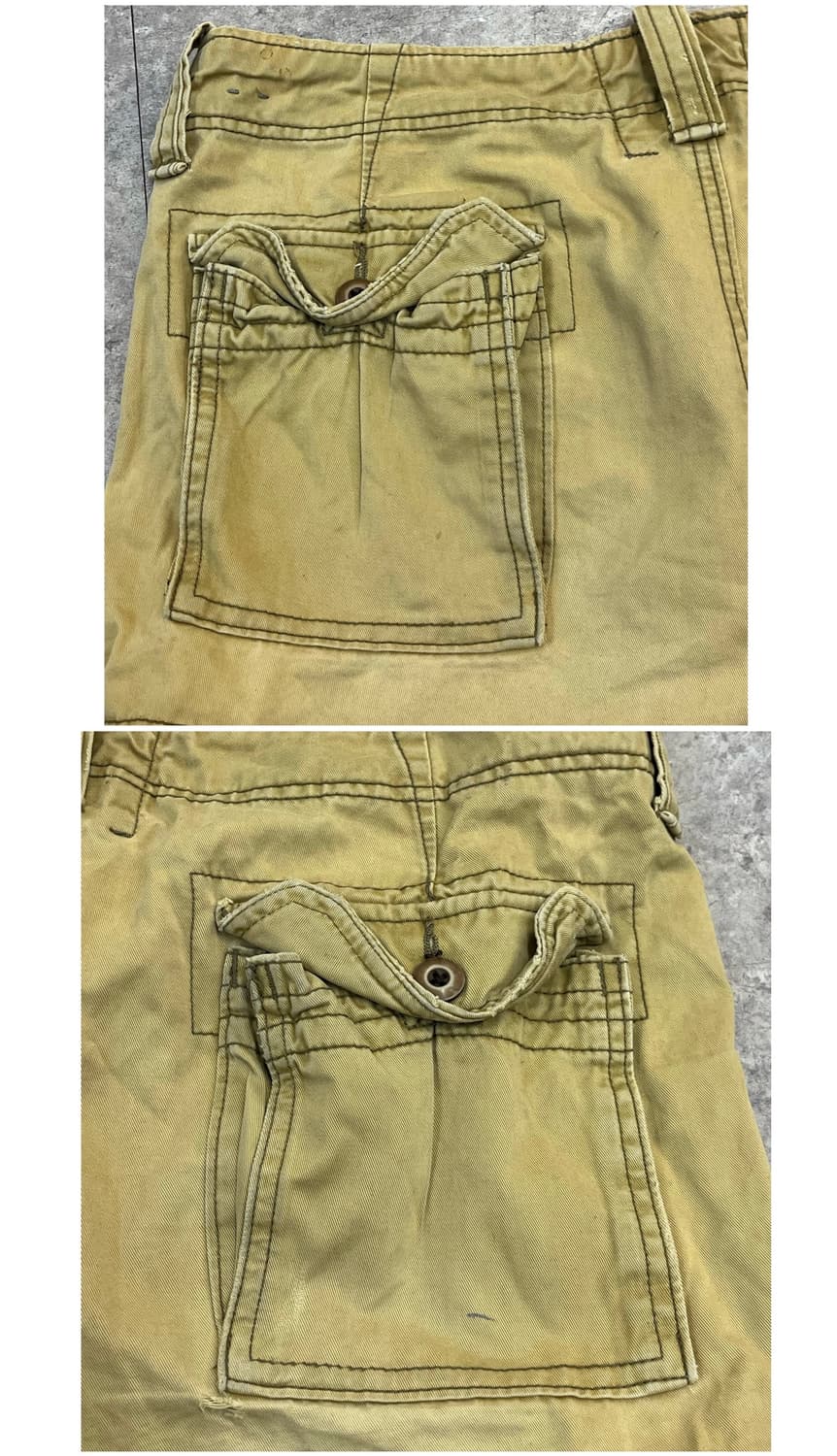 홀리스터 카고 하프 팬츠 카멜 33 #csz3512 상품이미지10