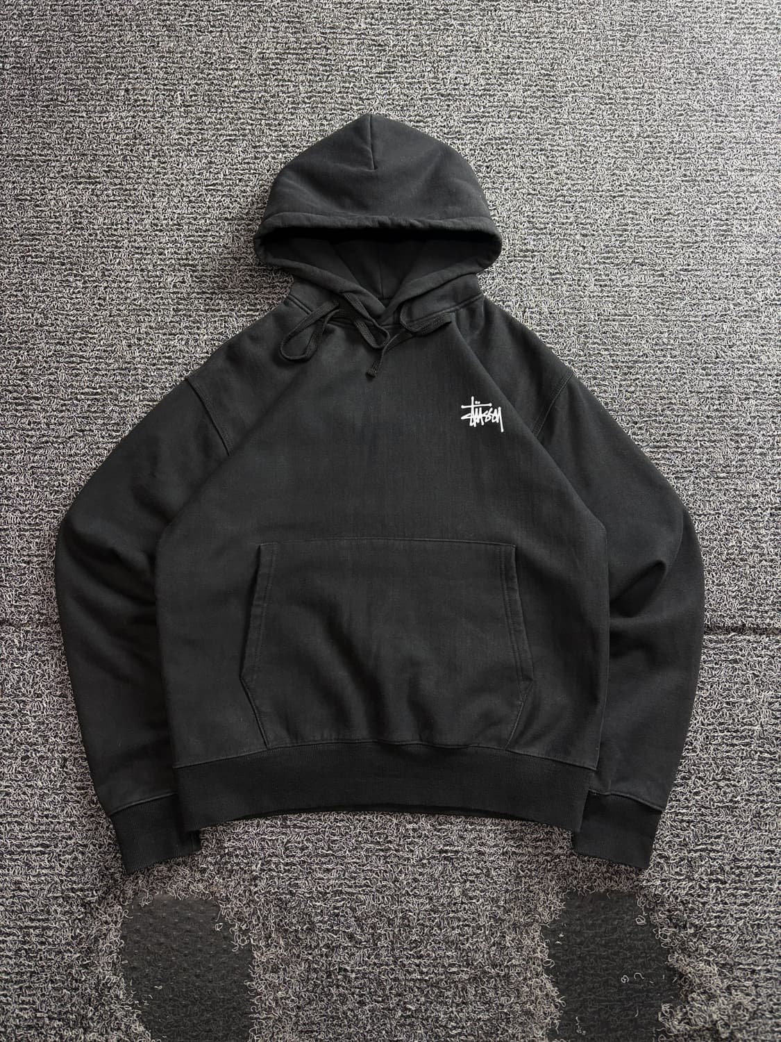 스투시 시그니처 빅로고 후디 블랙 3864  상품이미지2