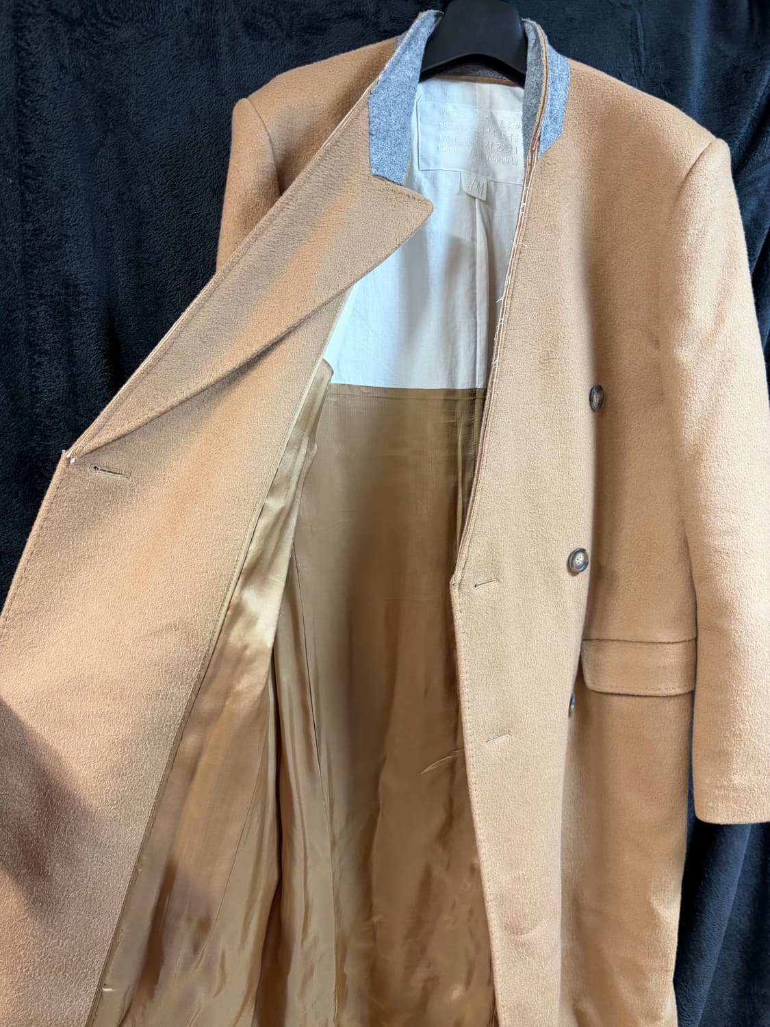 마르지엘라 x H&M 콜라보 카멜 롱코트 50 상품이미지7