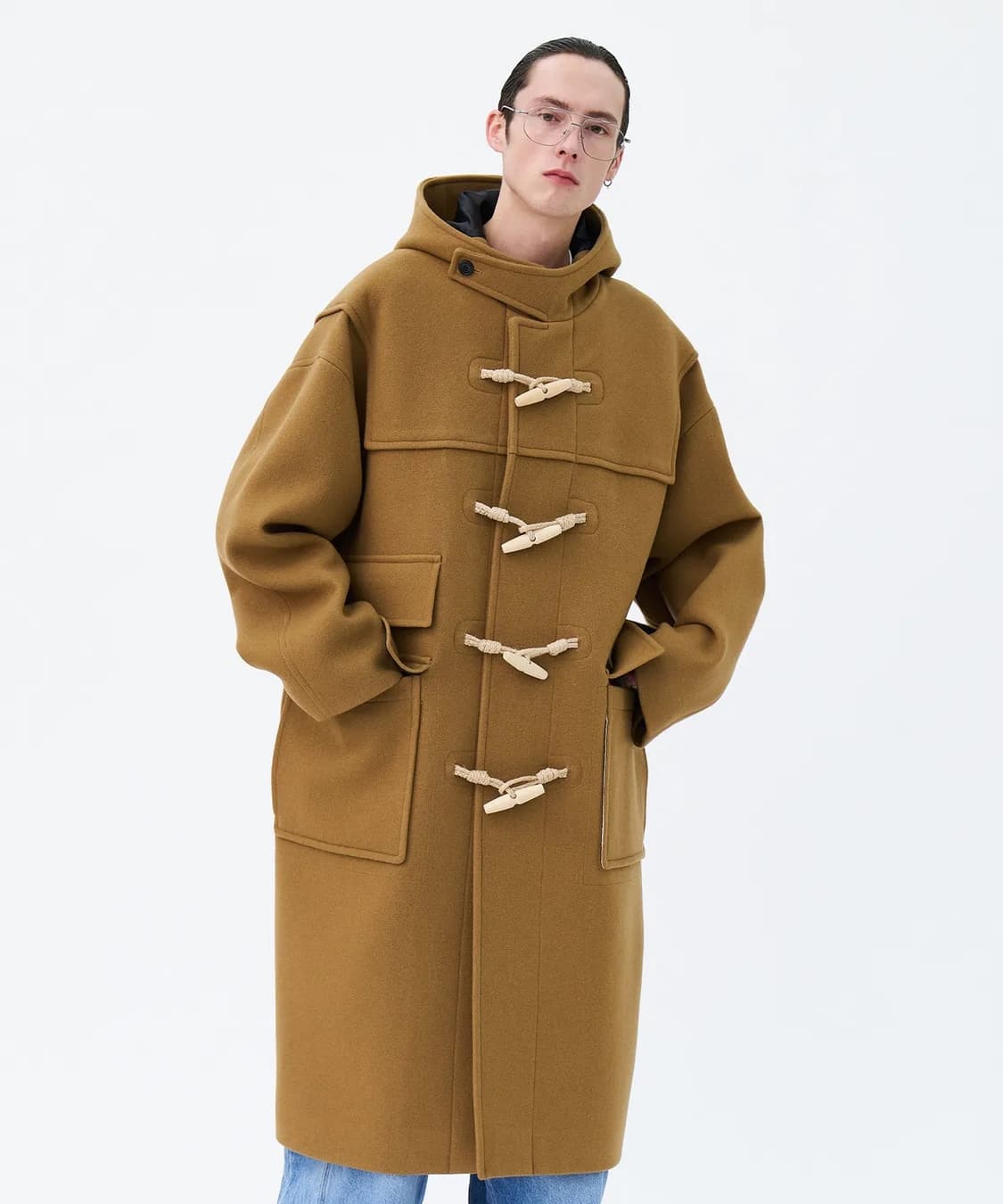 이에이 MAXI DUFFLE COAT Camel 코트 상품이미지1