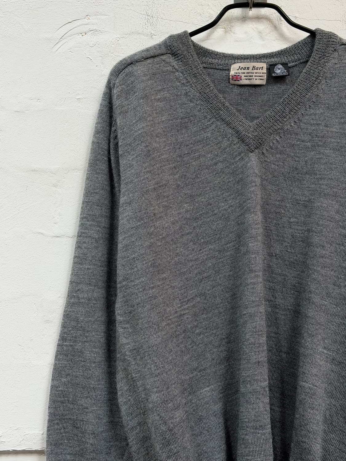 Jean Bart 브리티시 V넥 울 니트 상품이미지4