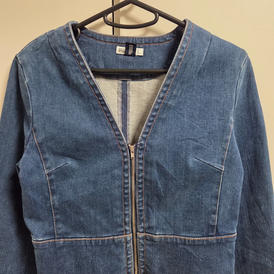 일본제 Double Standard 데님자켓 집업 M 상품이미지2