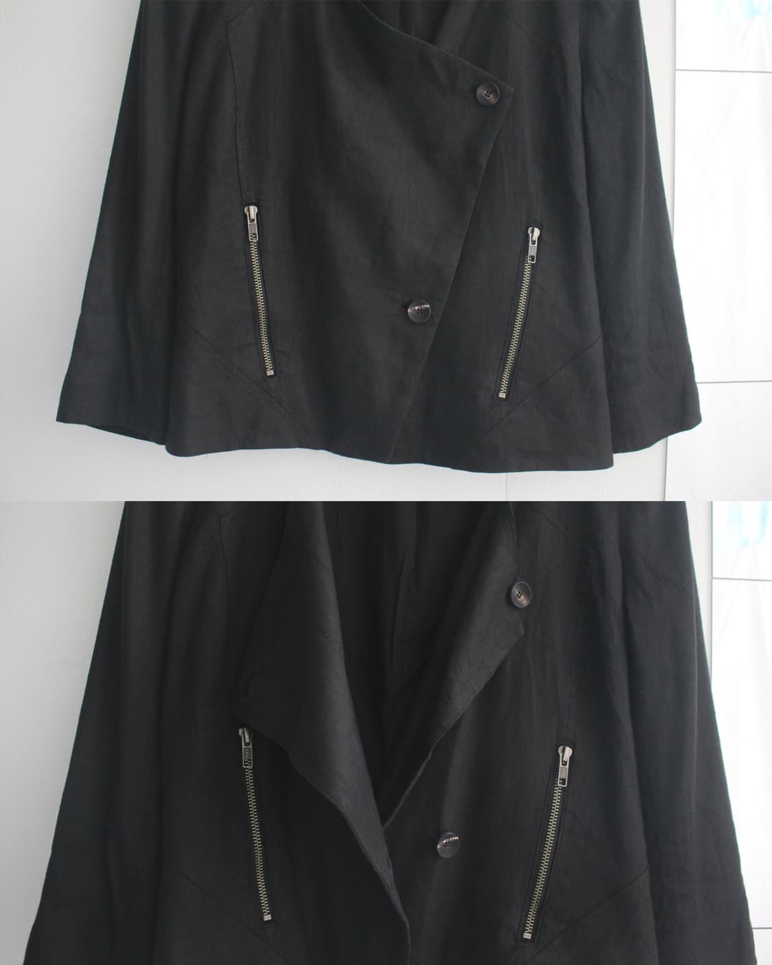 helmut lang unbalance linen jacket 상품이미지5