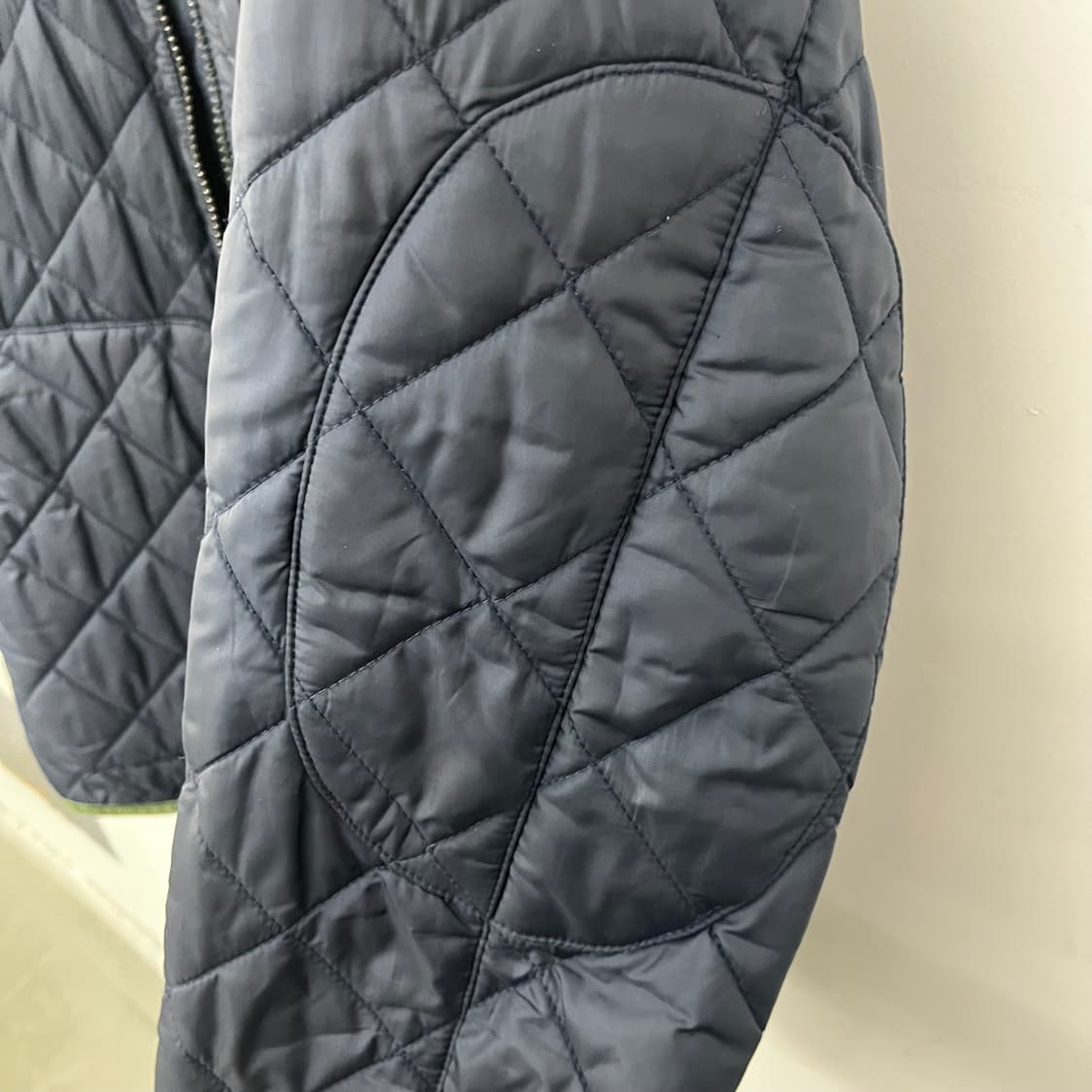 폴로 랄프로렌 네이비 퀼팅 자켓 남M 상품이미지4