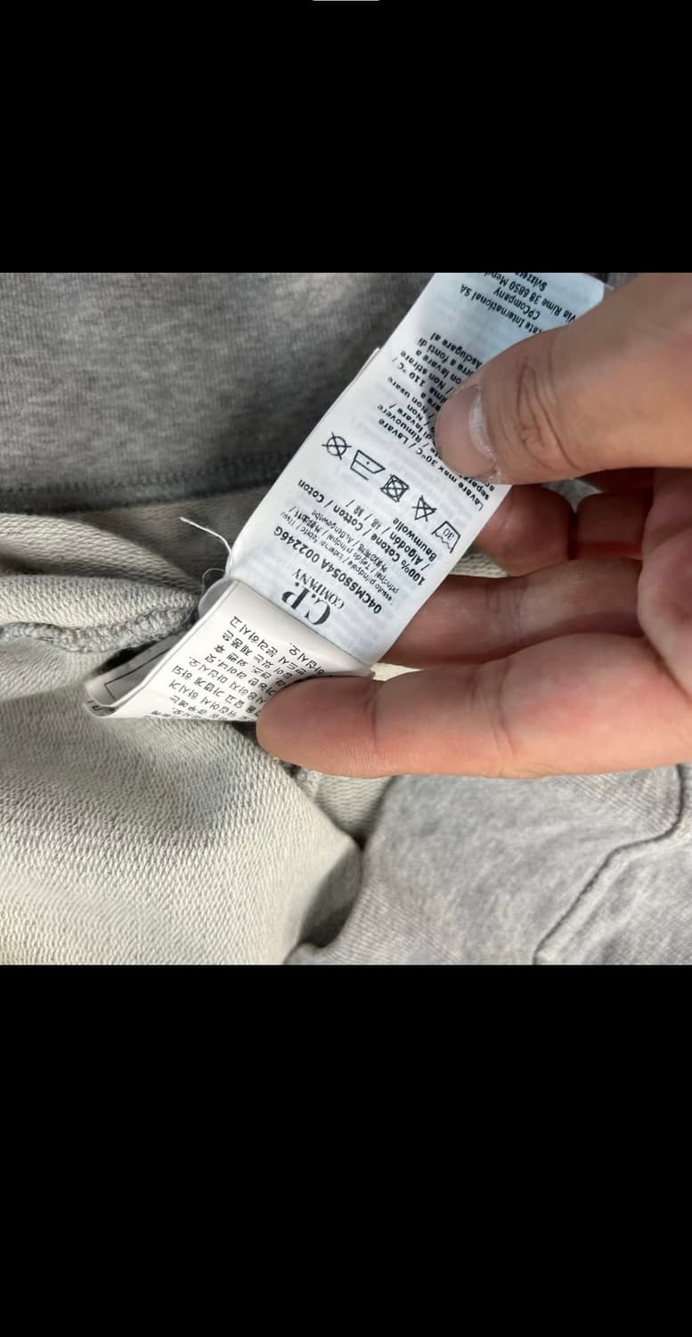 cp컴퍼니 반집업 고글 맨투맨 상품이미지6