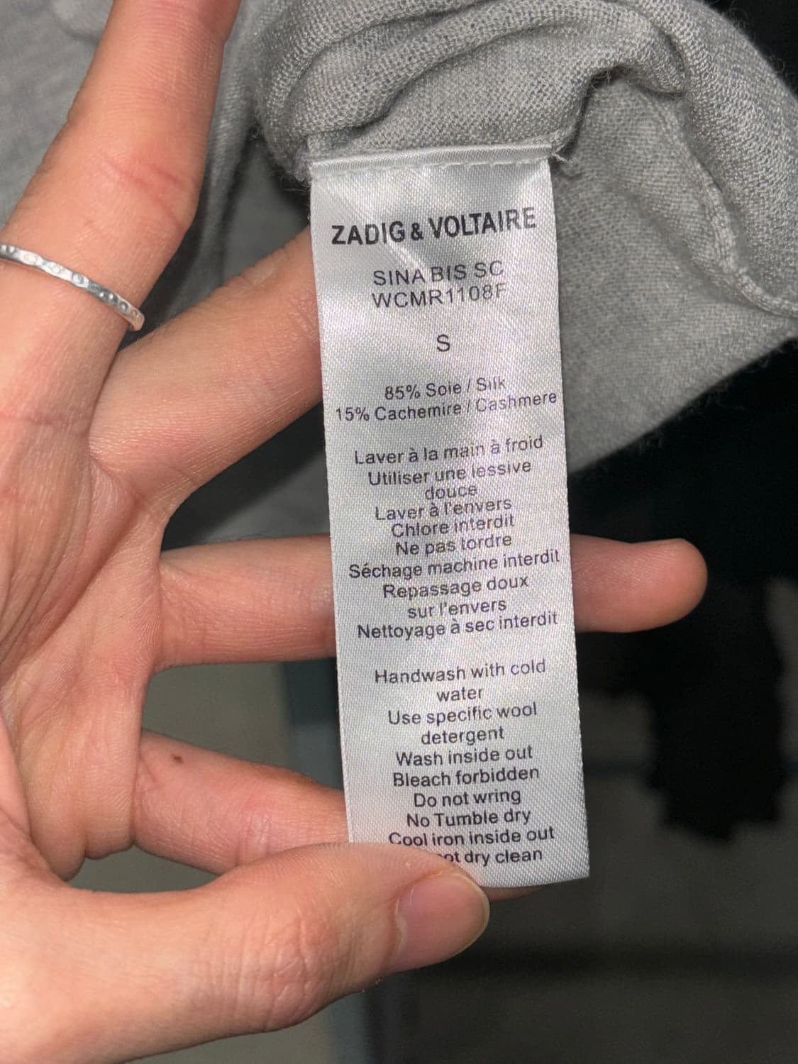 자딕앤볼테르 실크 니트 상품이미지6