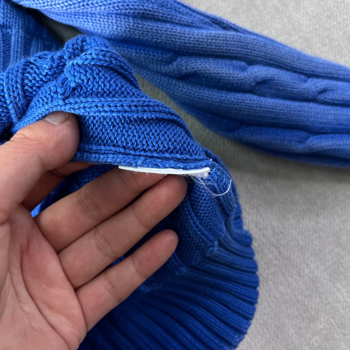 W 95 폴로 랄프로렌 꽈배기 니트 상품이미지5