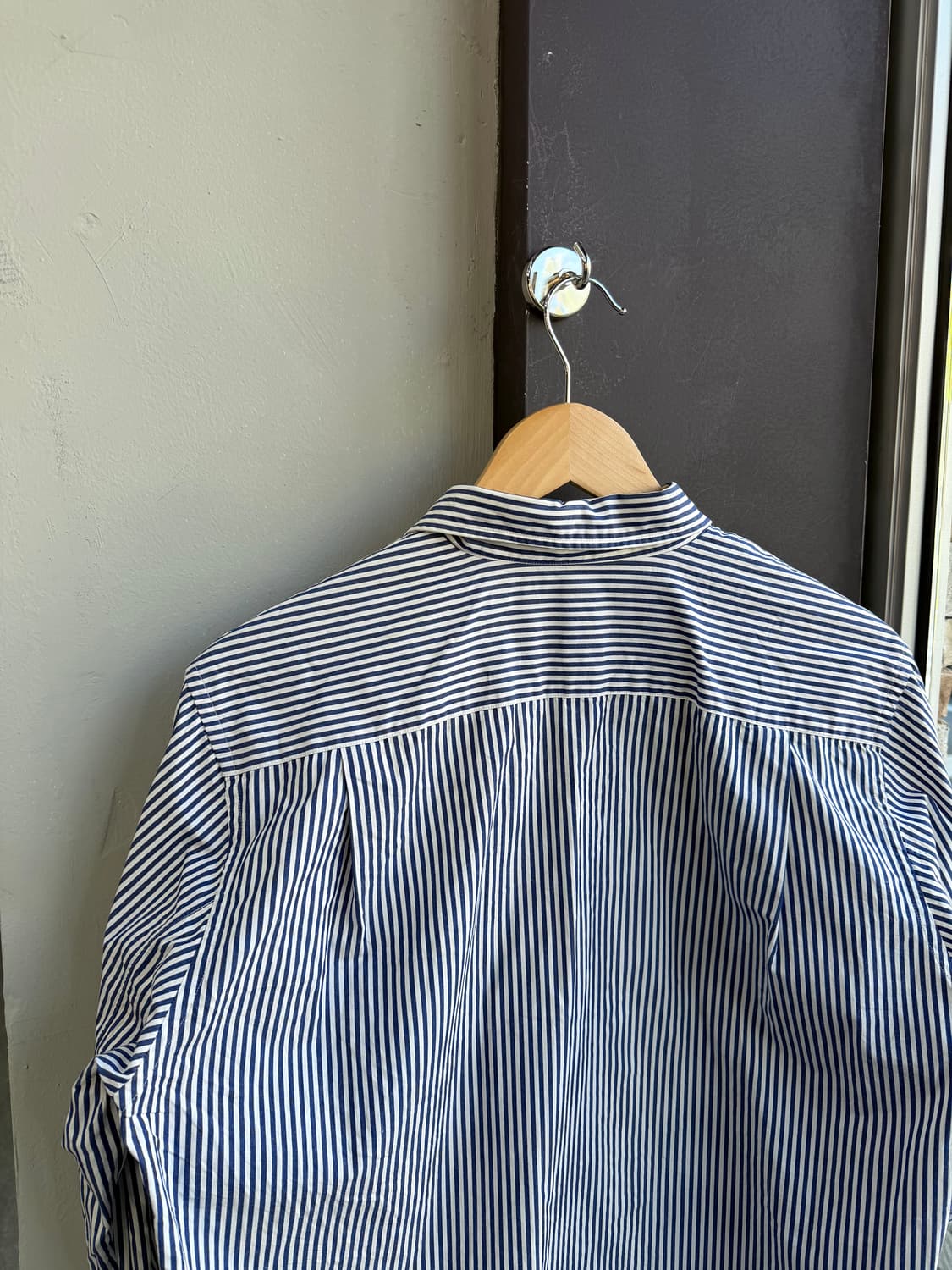 M/ 꼼데가르송 블랙하트 스트라이프 셔츠 상품이미지6