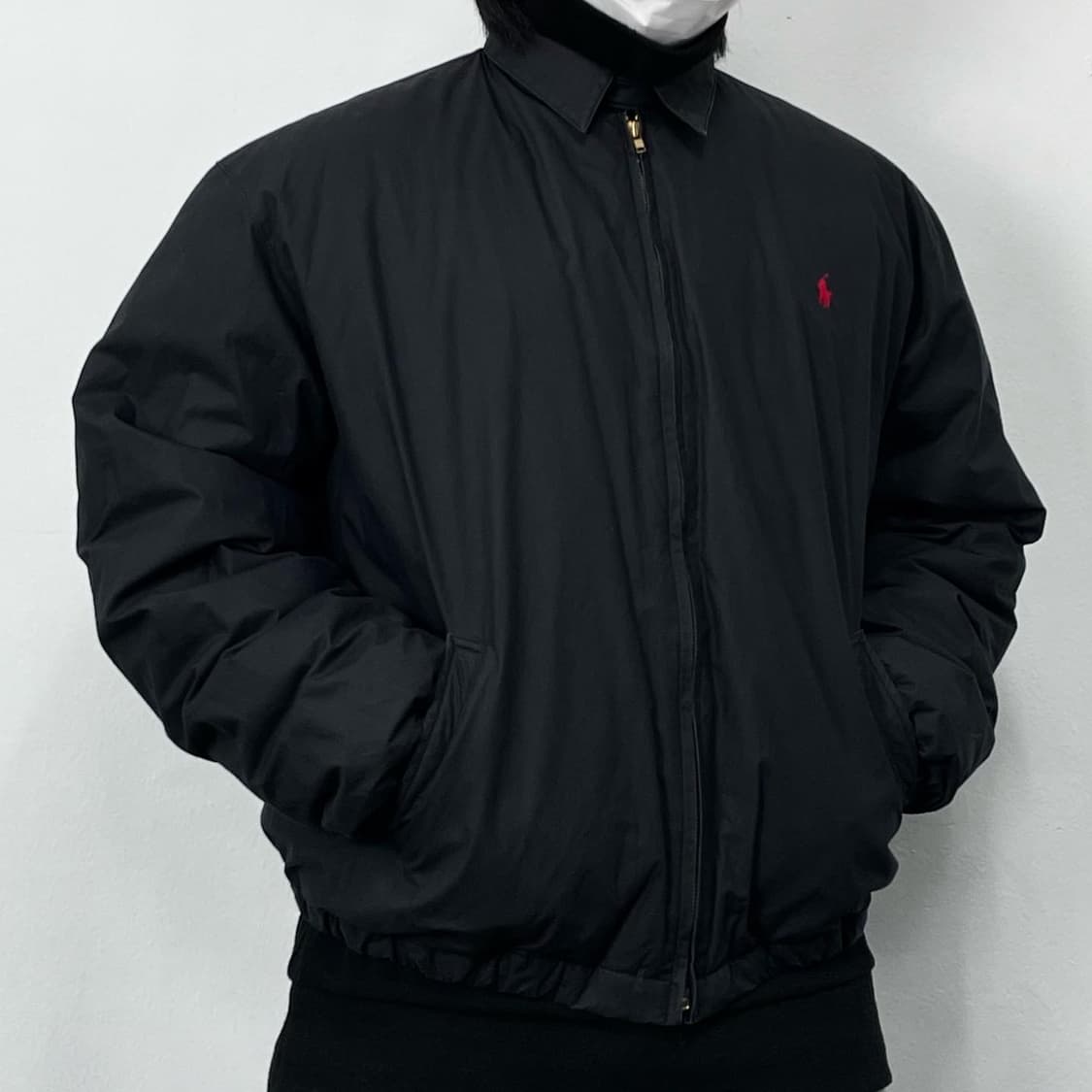 L(XL) 폴로 패디드 누빔 폴리쉘 스윙톱 자켓 상품이미지3