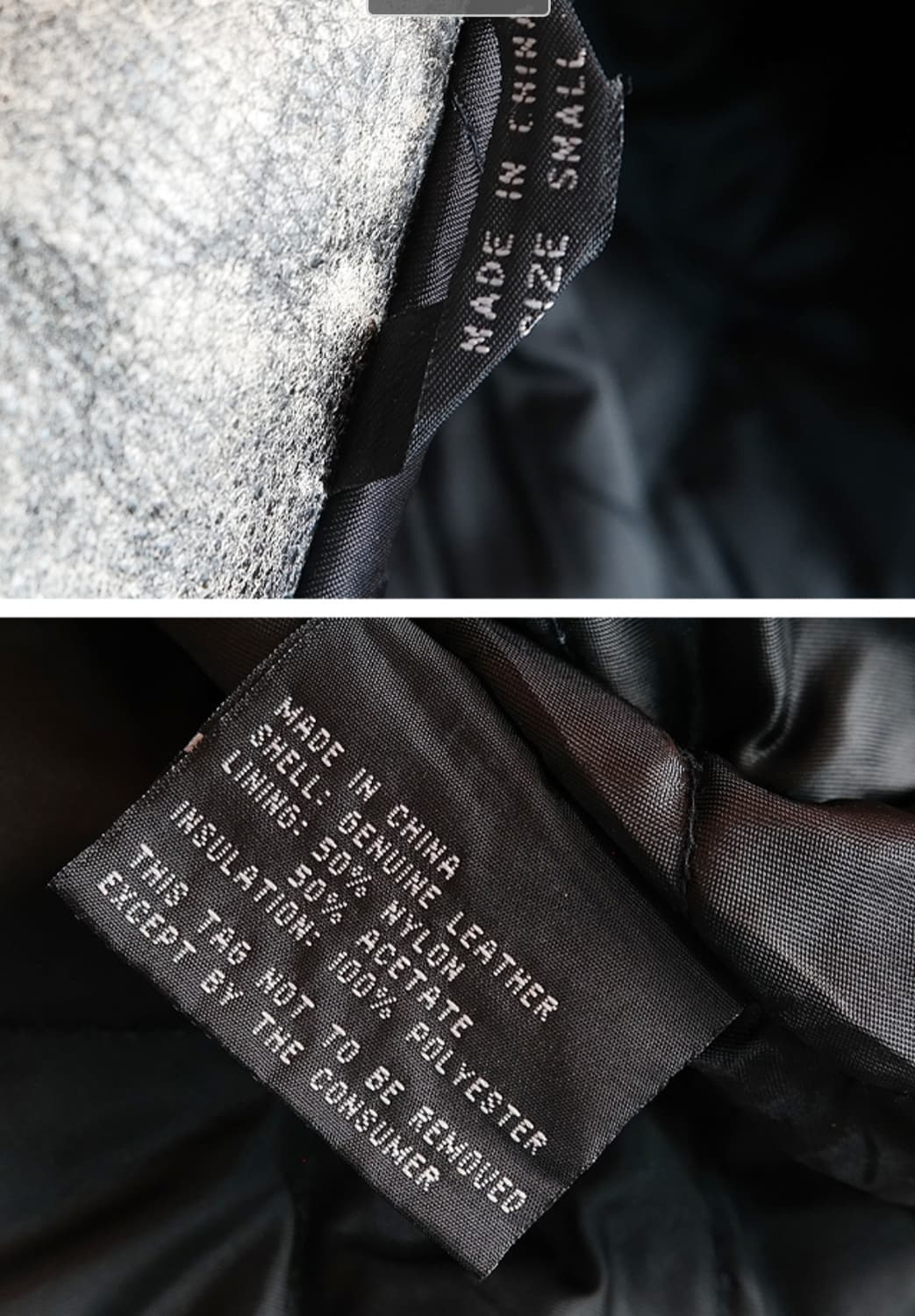 빈티지 소가죽 라이더 자켓 S-M 할리 쇼트 아님 상품이미지9