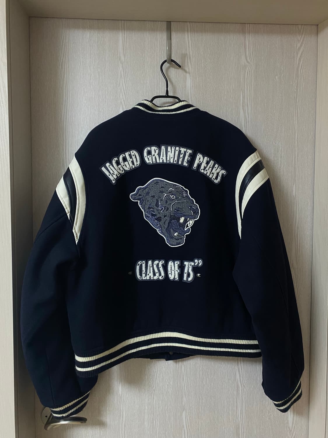 Champion x ZARA 콜라보 바시티 자켓 새상품 상품이미지1