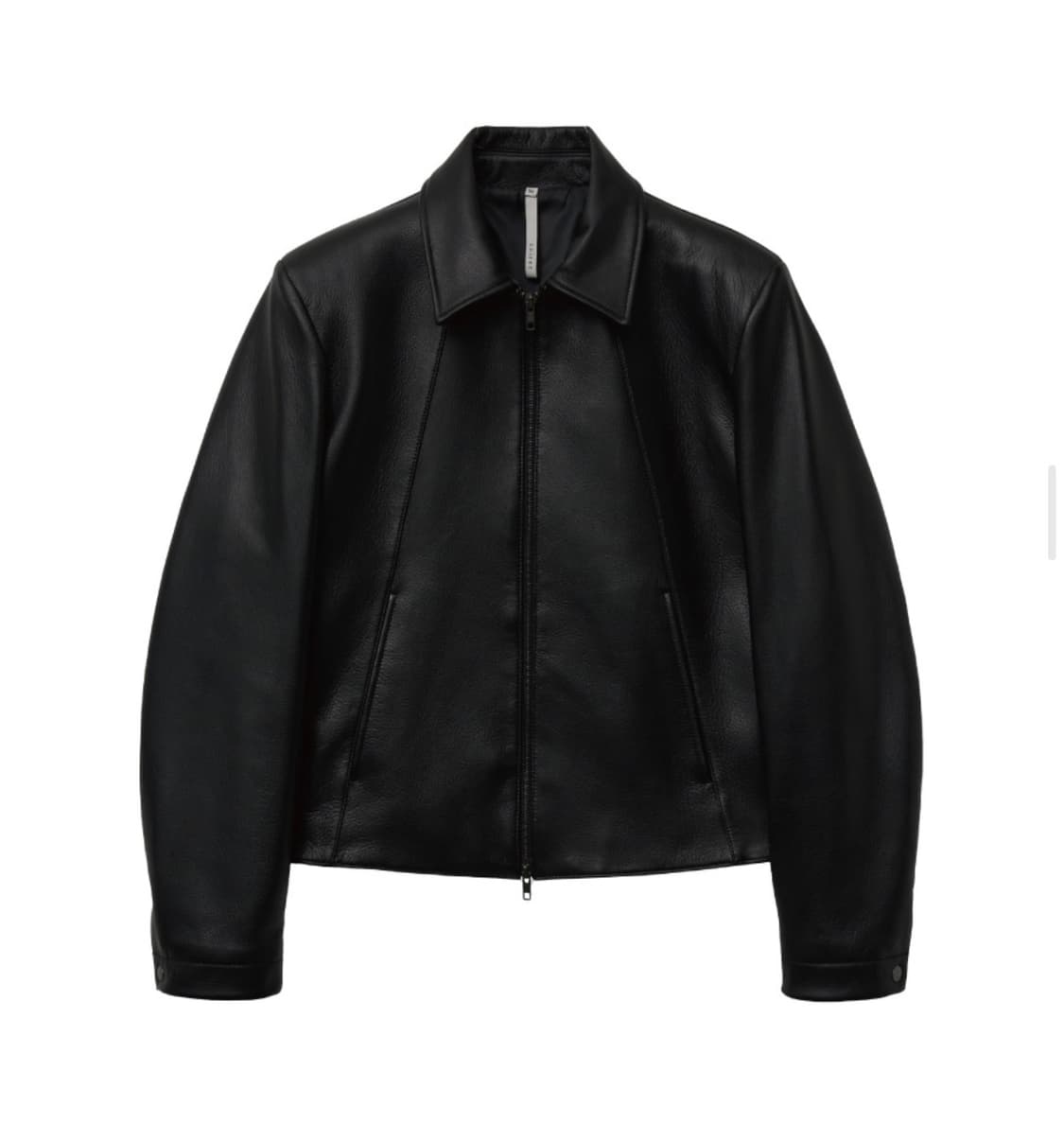 노이어 고트 슈렁큰 레더 자켓 (블랙) 상품이미지1