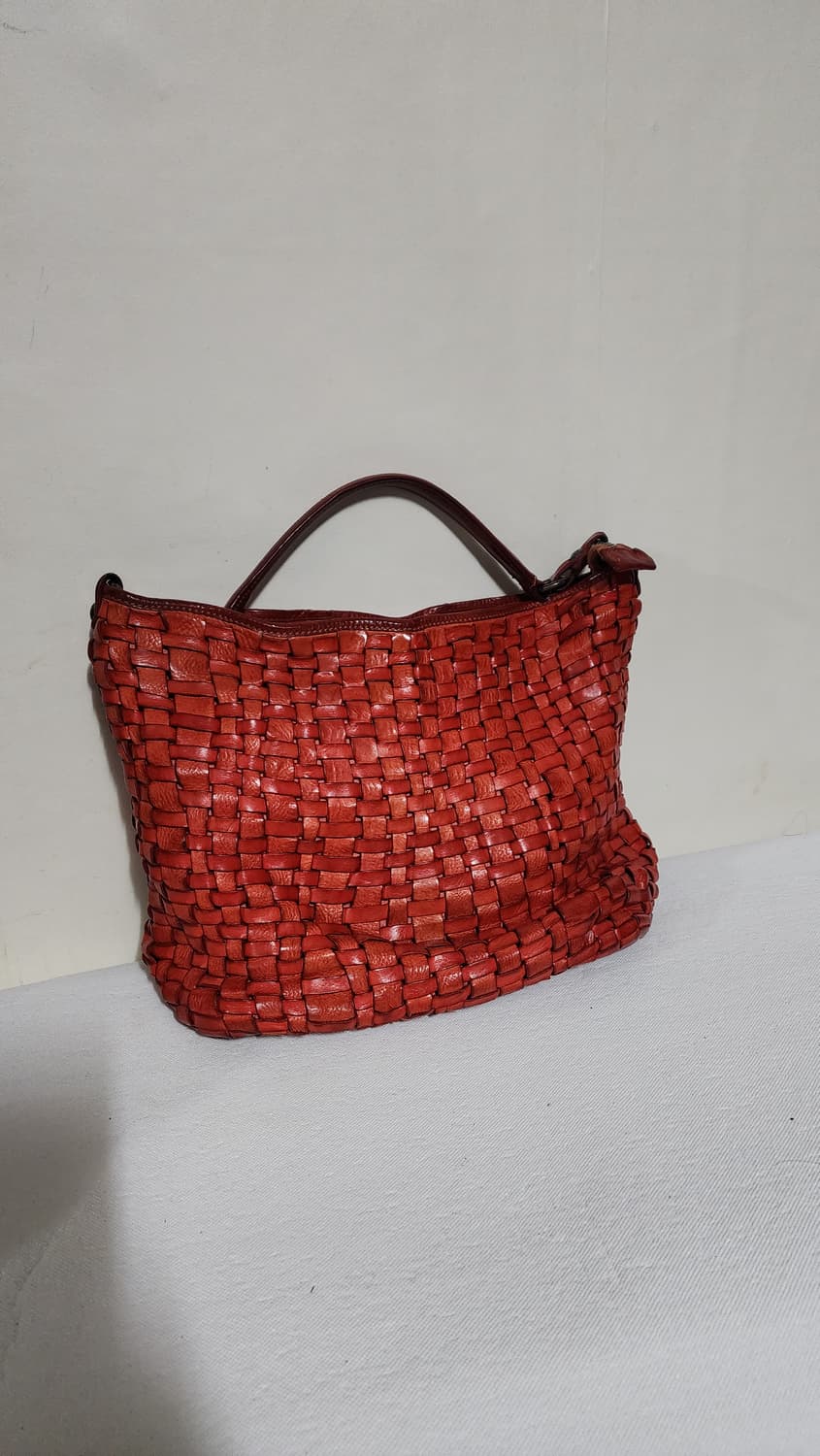 이태리 캄포마찌 위빙 숄더백  상품이미지2