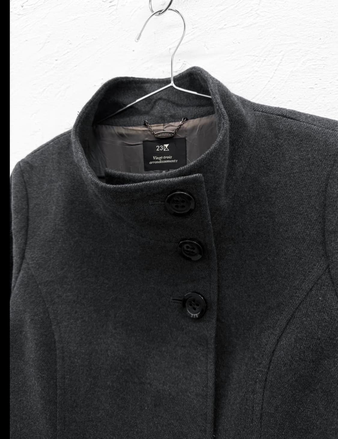 하이넥 빈티지 코트 상품이미지2