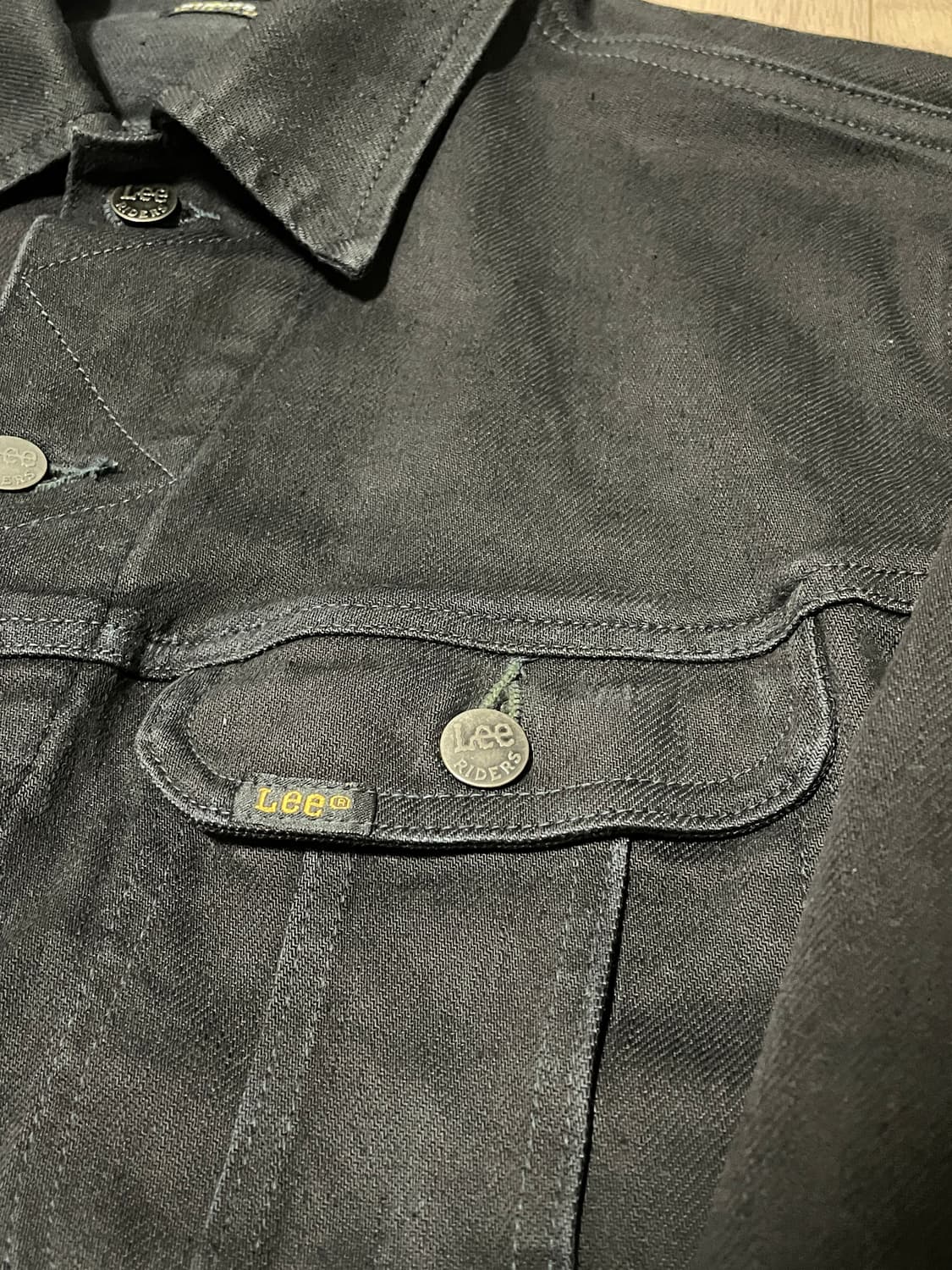 Lee 101j 블랙 일본 모델 L 상품이미지3
