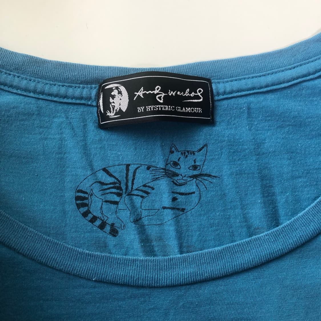 ☠️ HYSTERIC GLAMOUR X Andy Warhol 롱 티셔츠 상품이미지3