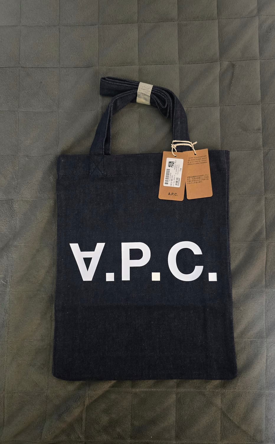 아페쎄 APC 로르 데님 에코백 토트백 가방 새제품 상품이미지3