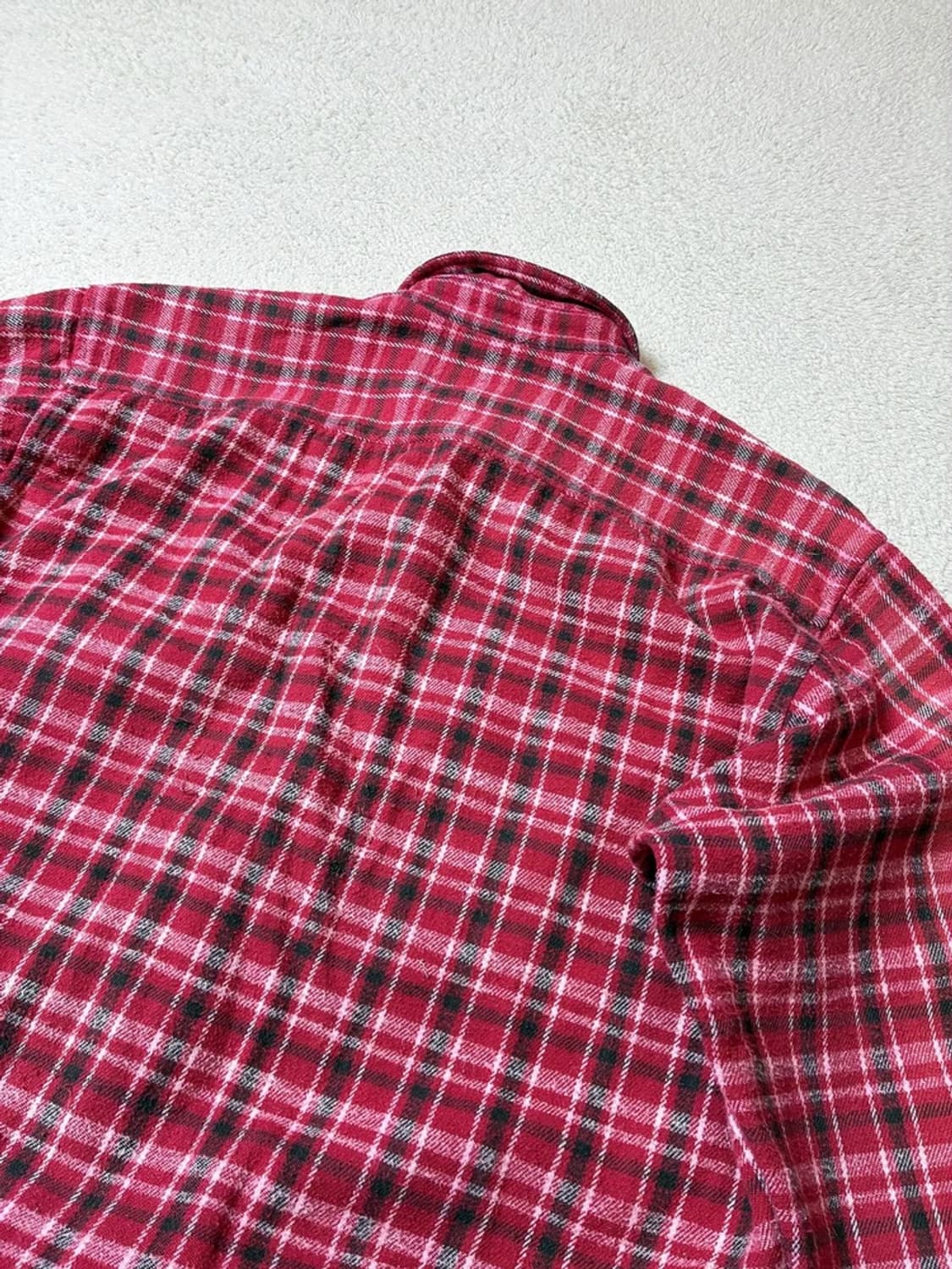 레이디 랭글러 90's 재팬 더블 포켓 체크 남방 PN7879 상품이미지5