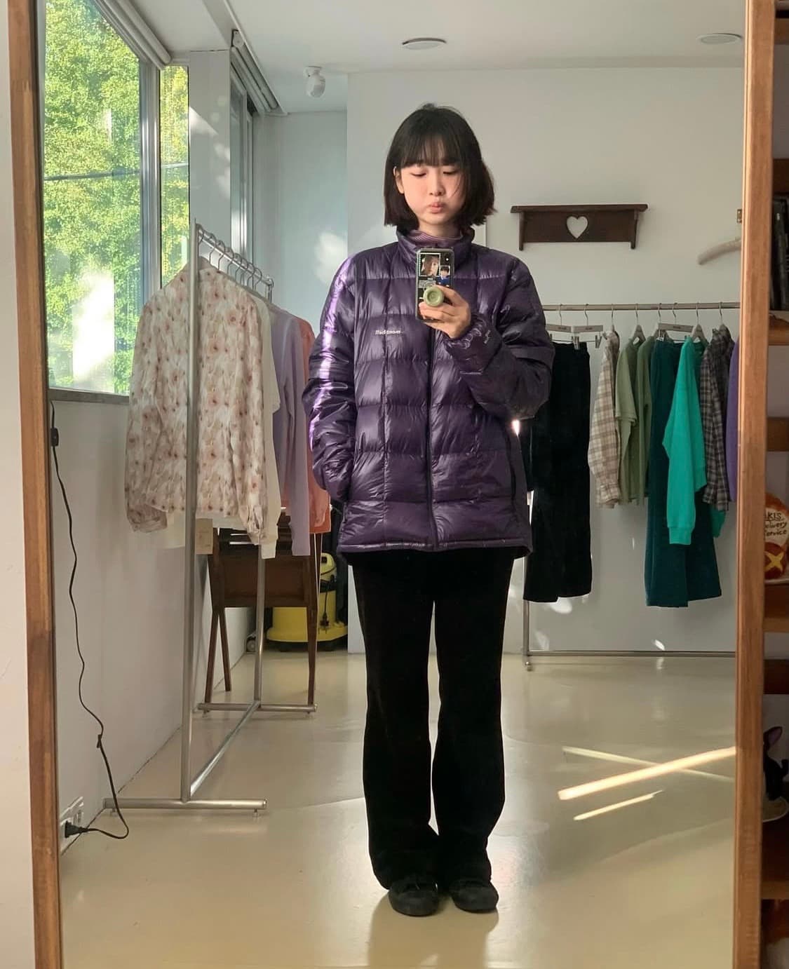 몽벨 슈페리어 다운 자켓 경량패딩 S (쉬이즈큐트 현아님 패딩) 상품이미지1