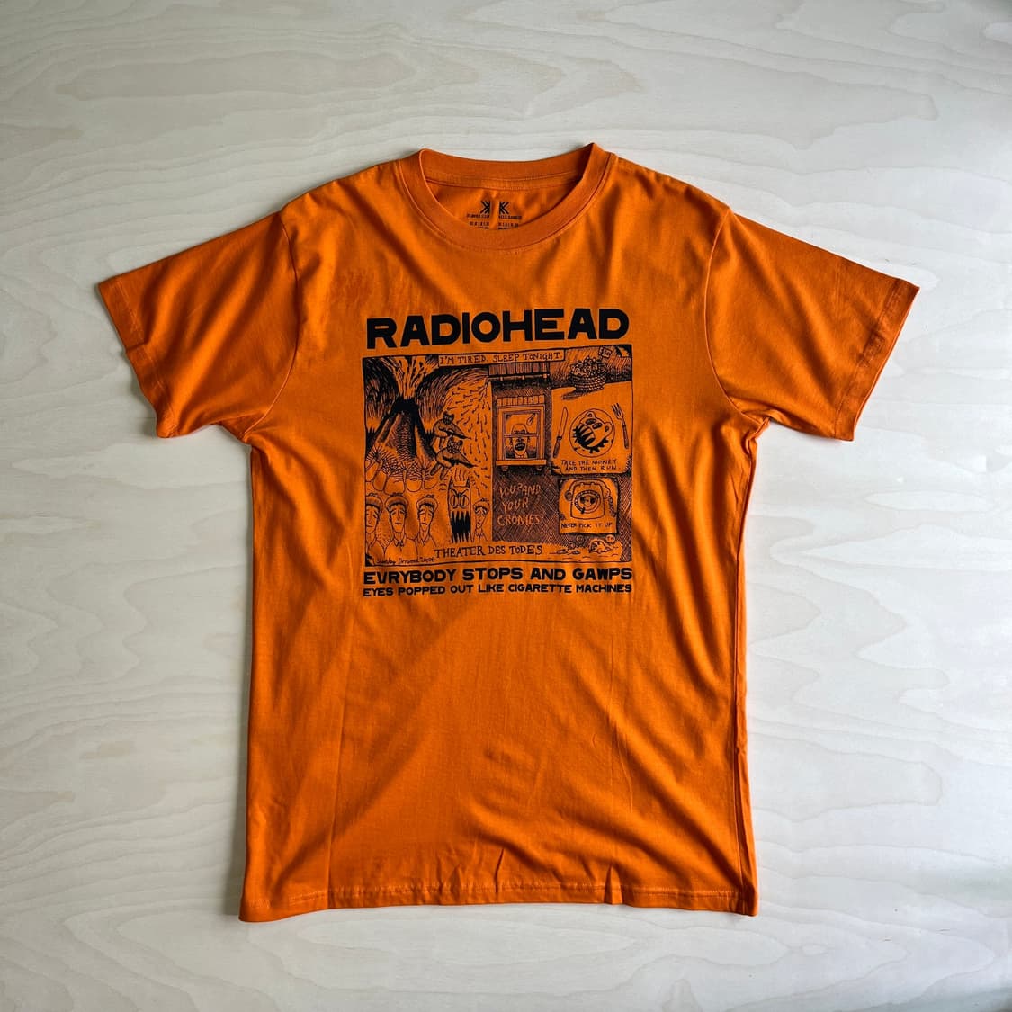 W.a.s.t.e. Clothing Radio Head Tee (M) 상품이미지1