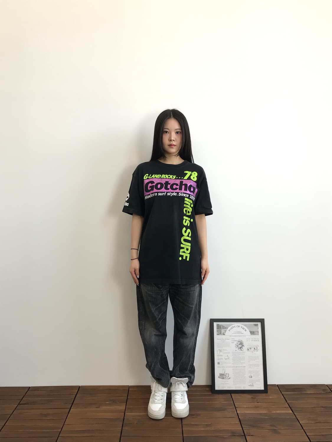 00's Gotcha Surf Graphic Logo Tee 상품이미지1