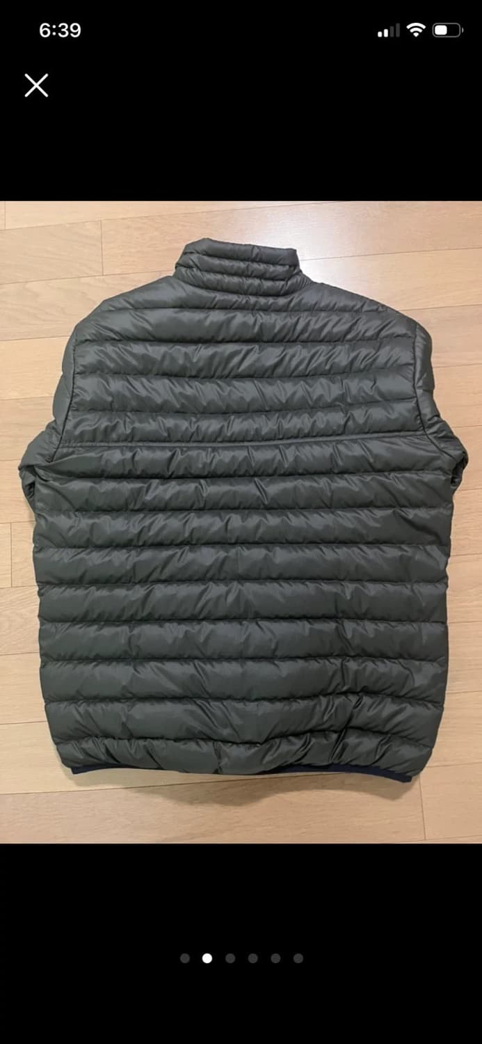 파타고니아 다운 스냅 풀오버 그레이/네이비 상품이미지2