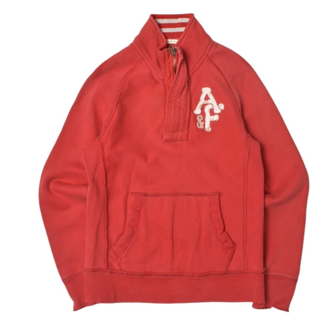 아베크롬비 코튼 반집업 맨투맨 S N1127 상품이미지2