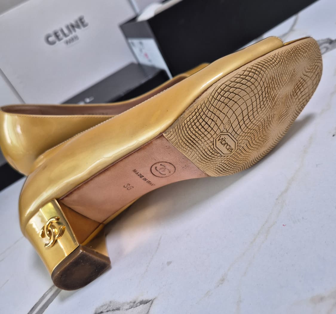 (정품) 샤넬 페이던트 구두 36 상품이미지4