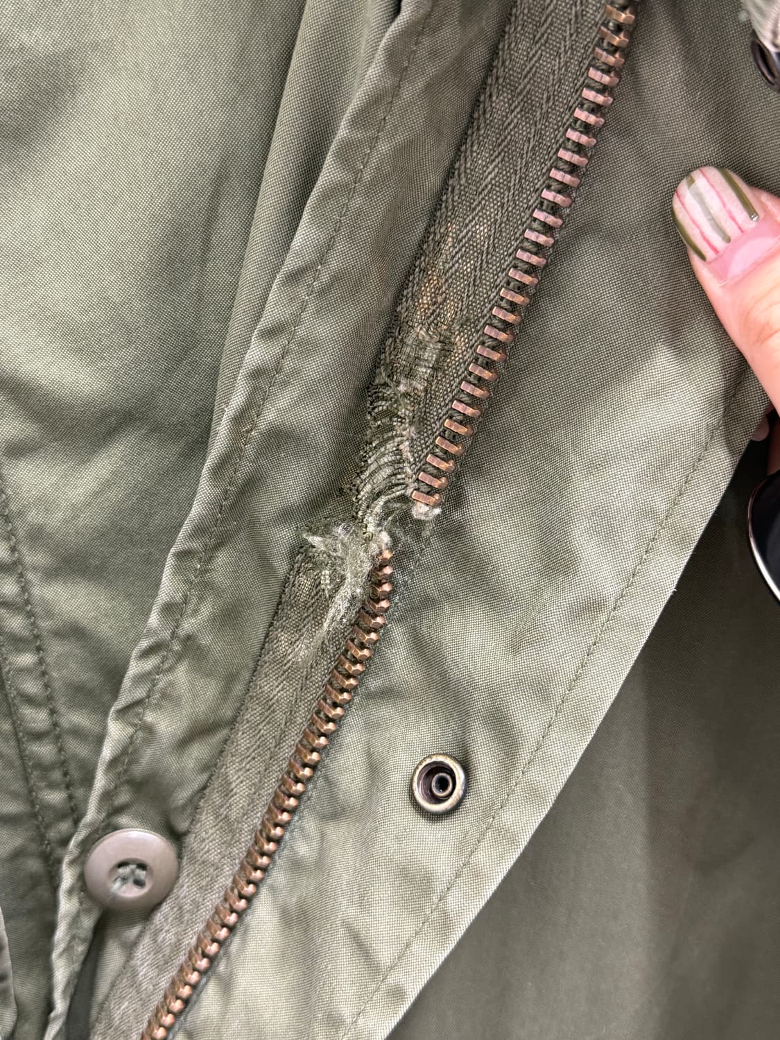 M-65 미군 개파카 스몰레귤러 상품이미지5