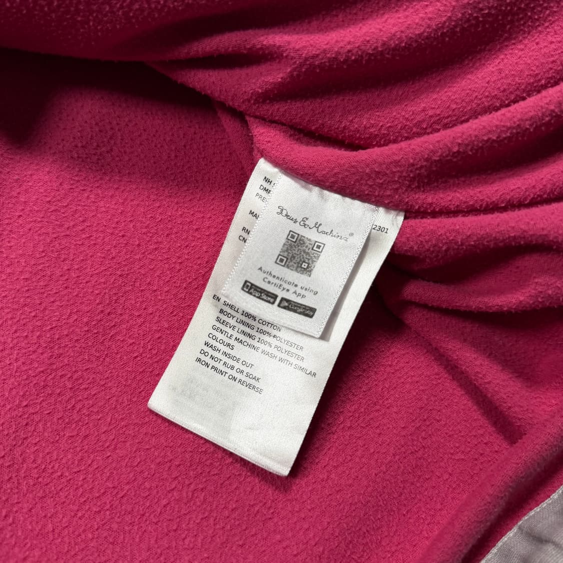 데우스 엑스 마키나 빅로고 코치자켓 상품이미지6