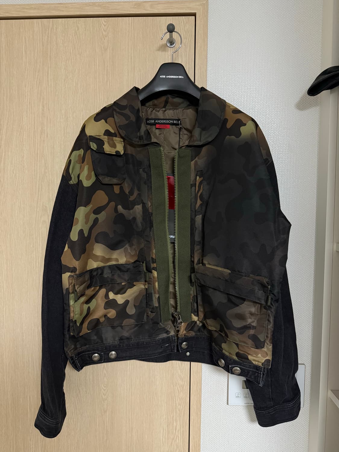 앤더슨벨 카모플라주 집업 데님자켓 XL 상품이미지1