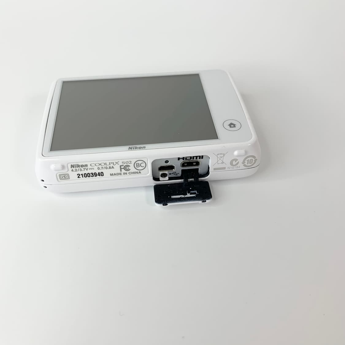 새상품급🫧니콘 쿨픽스s02 화이트 (nikon coolpix s02) 상품이미지7