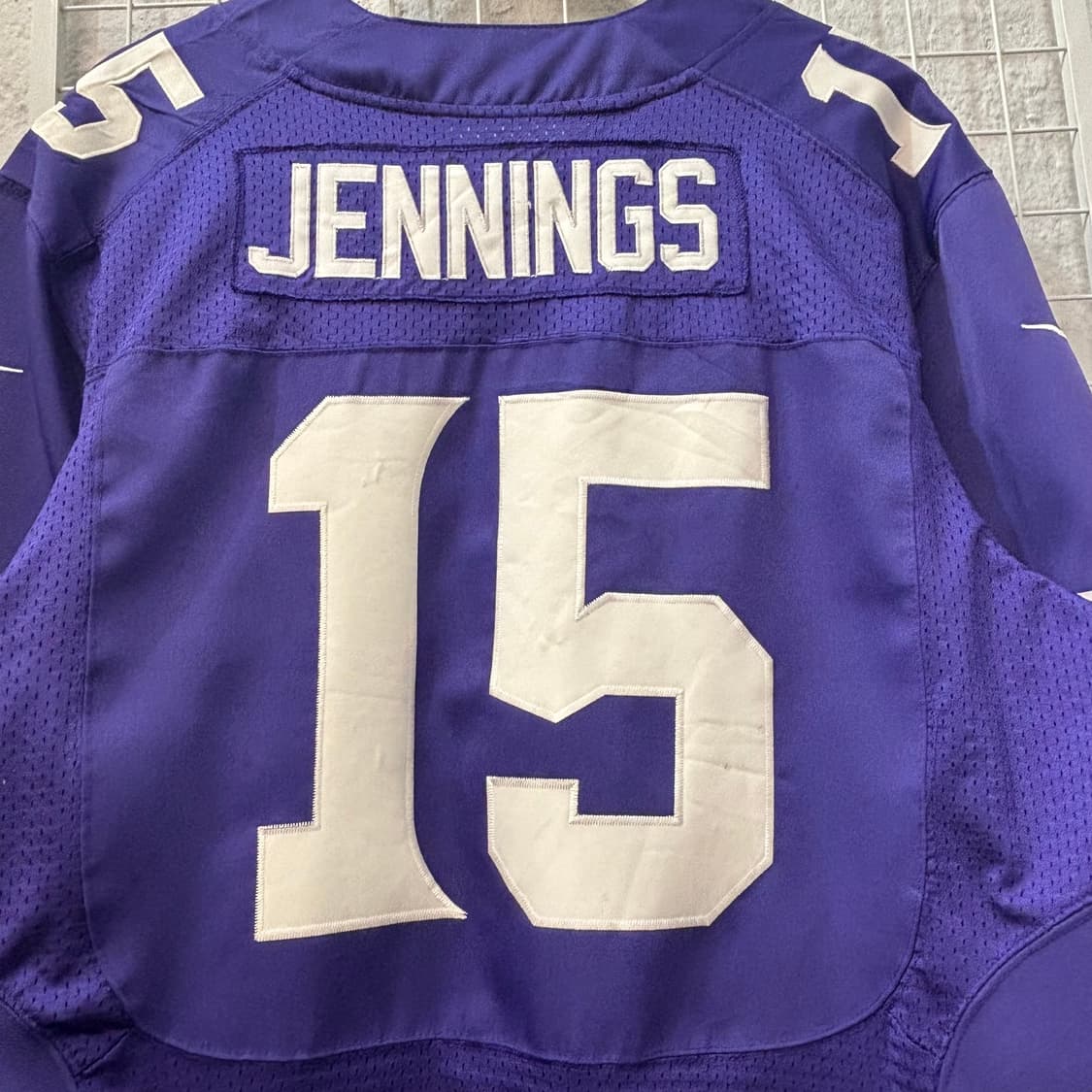 나이키 X NFL 미네소타 바이킹스 퍼플 유니폼 져지 L 상품이미지4