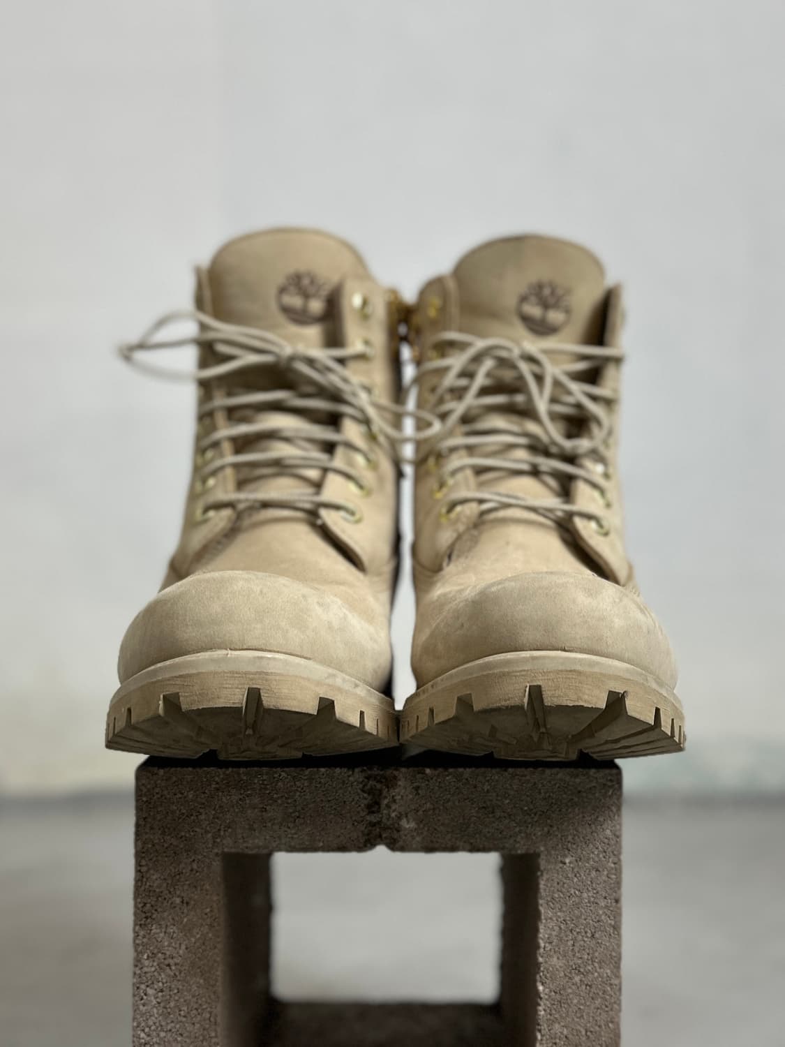 팀버랜드 6인치 누벅 부츠 베이지 상품이미지5