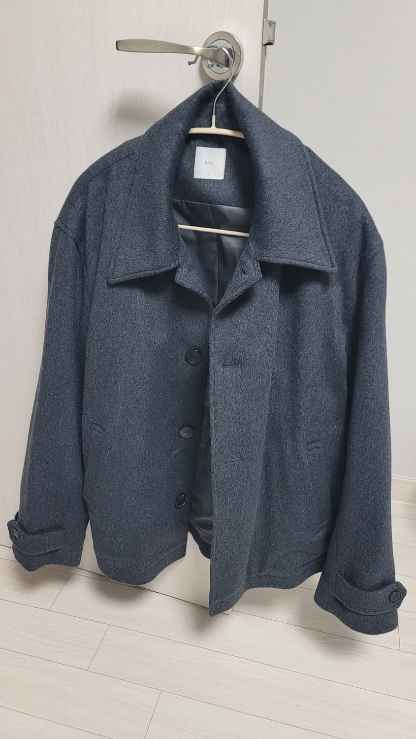 애습(ASP) 울 100 패디드 카코트 차콜 상품이미지1