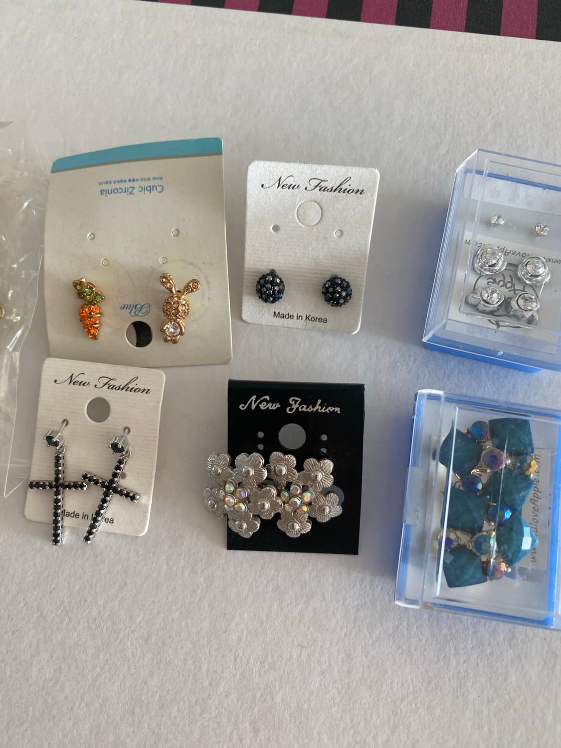 새상품 귀걸이 7 종 세트 상품이미지3