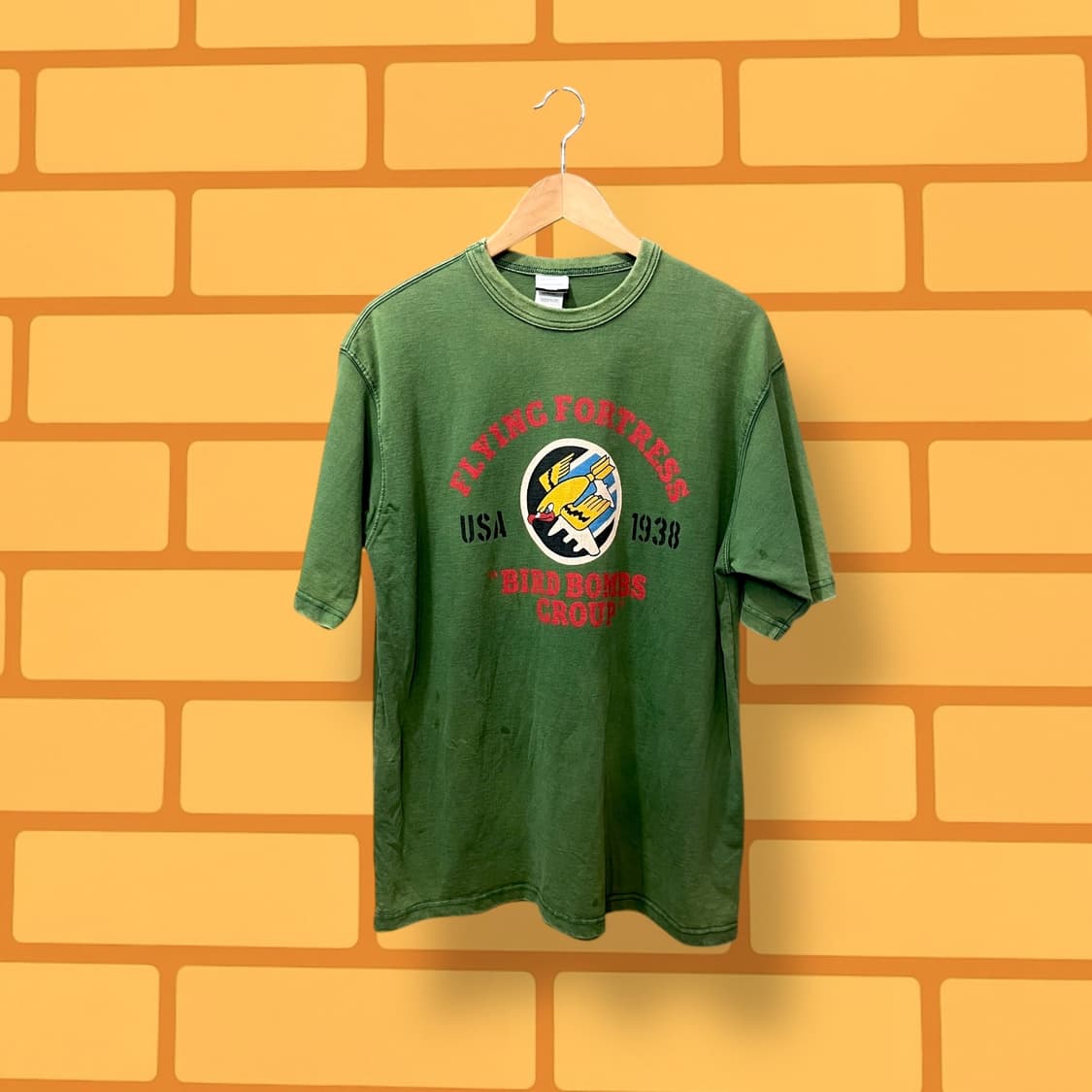 아웃스탠딩 USA 프린팅 반팔 티 (L) 상품이미지1