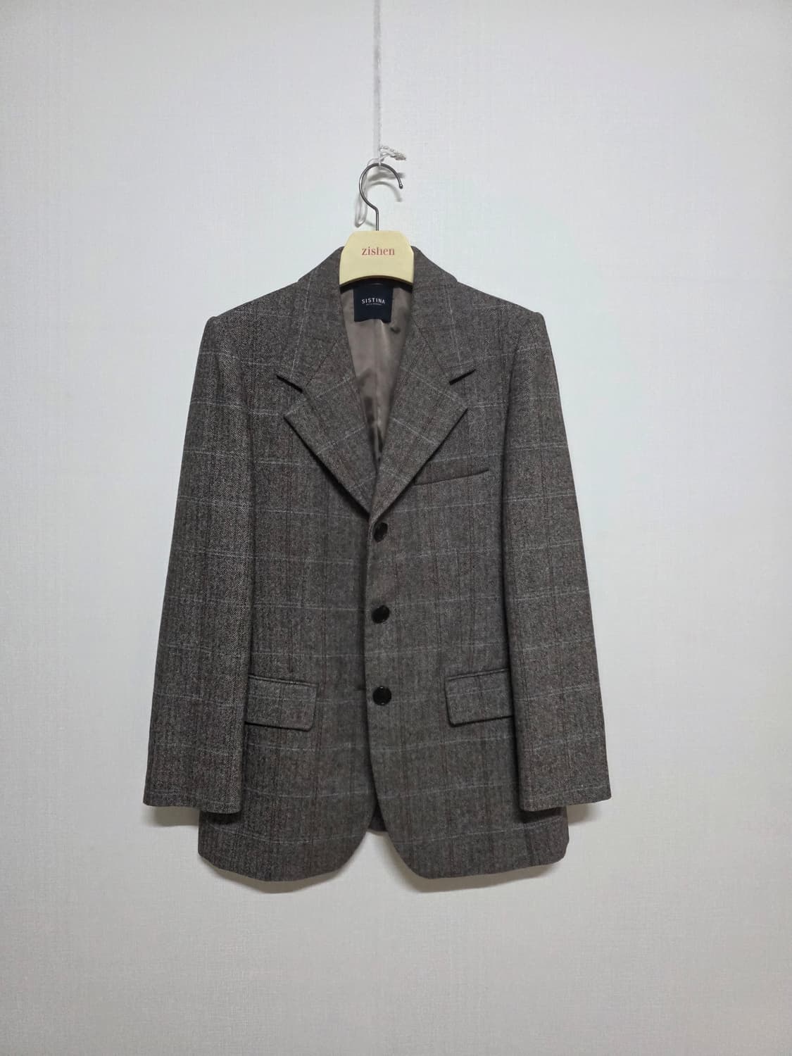 SISTINA 헤링본 모 자켓 상품이미지1