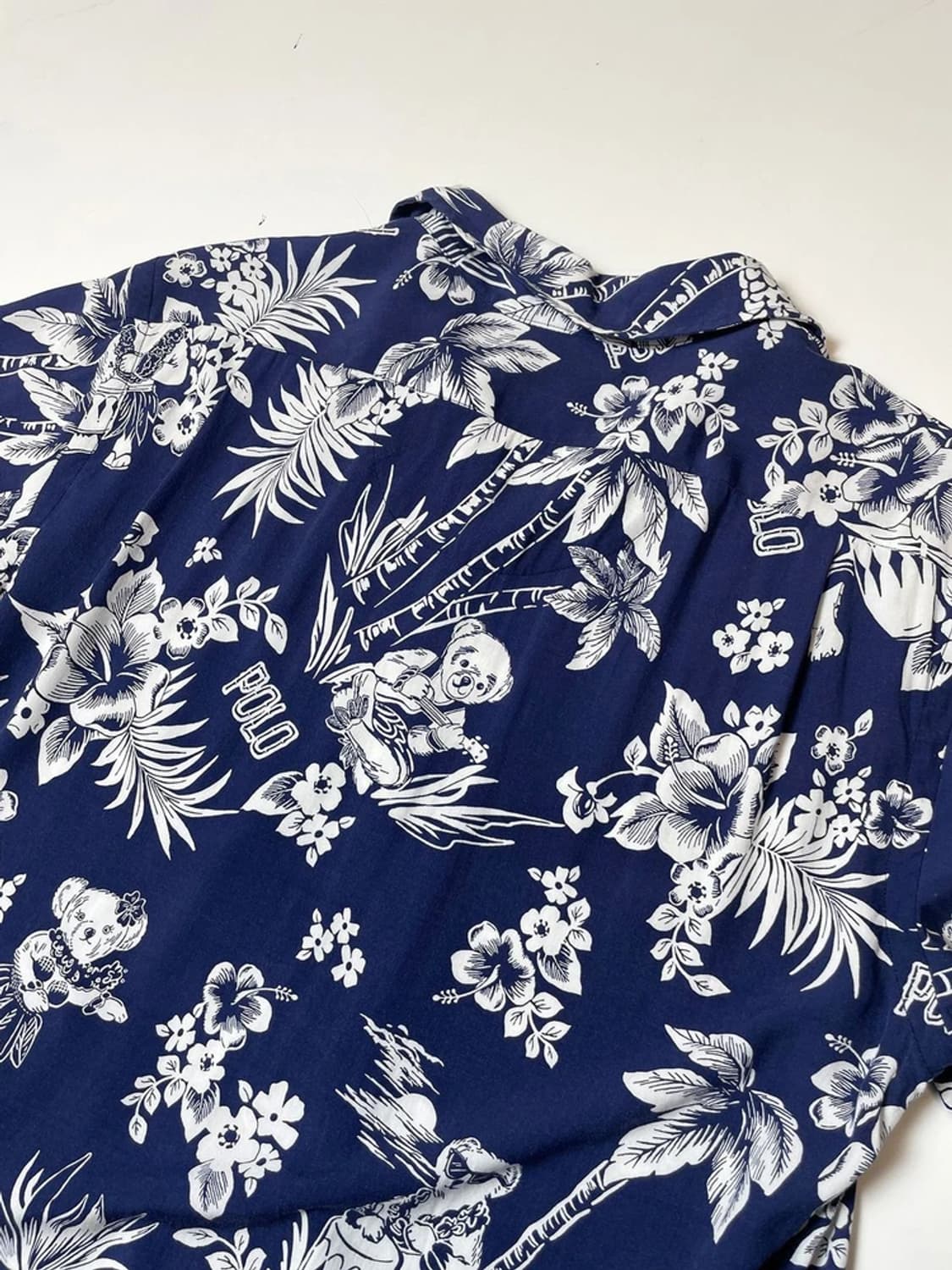 폴로 랄프로렌 하와이안 코튼 반팔 셔츠 PN9649 상품이미지4