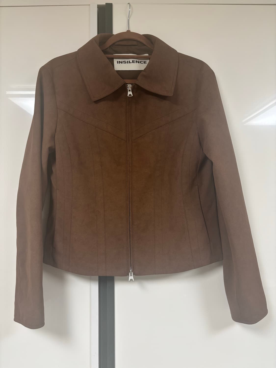 인사일런스 우먼 스웨이드 재킷 상품이미지4