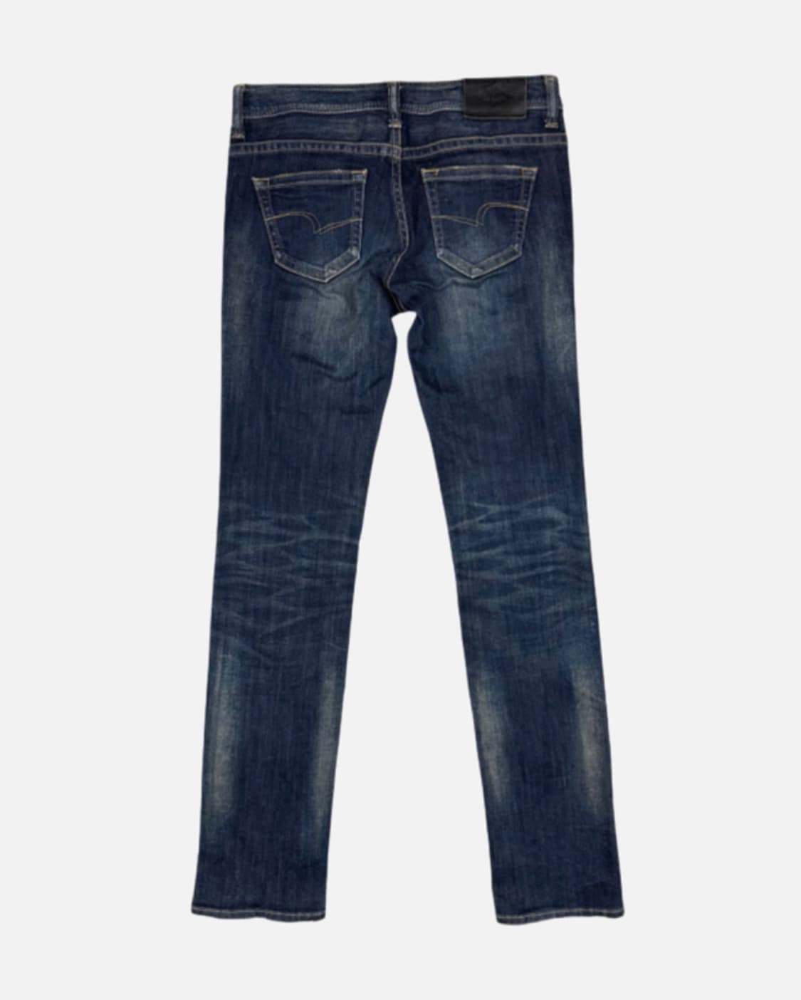 square damage low-rise fade jean 상품이미지4