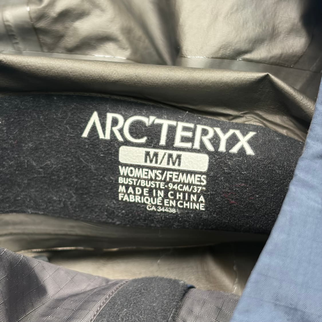 아크테릭스 제타 SL 네이비 바람막이 M 상품이미지7