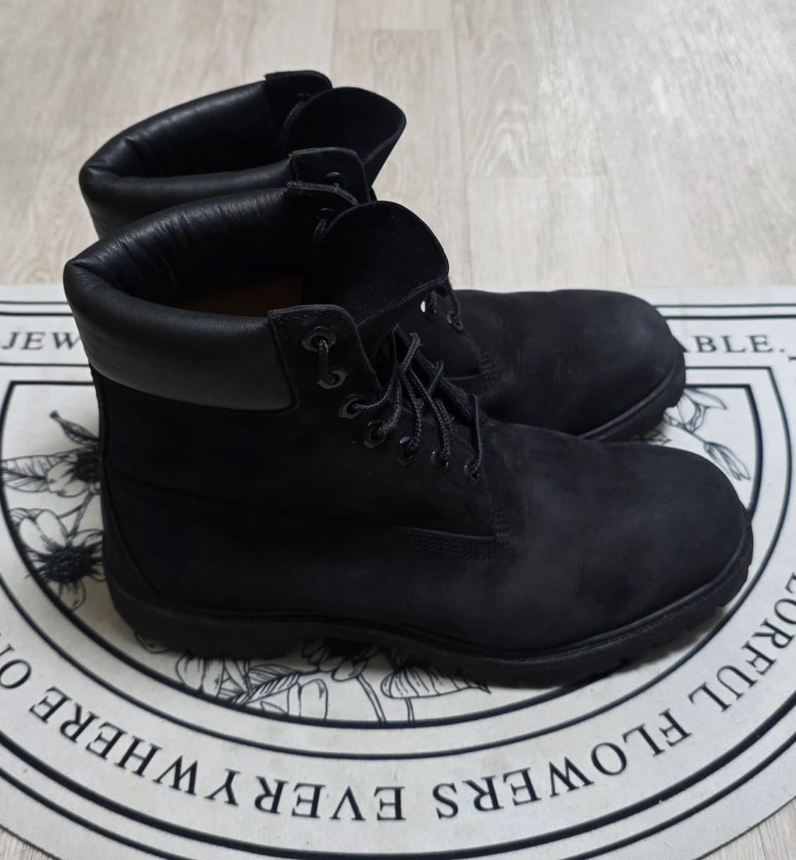 [275~280]팀버랜드 6인치 프리미엄 블랙부츠 상품이미지5