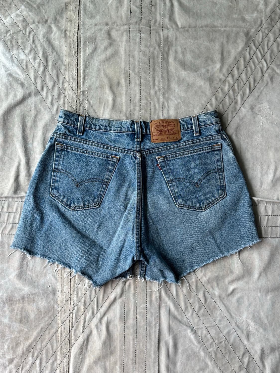 Vintage Levi's 560 short, cutted  상품이미지4