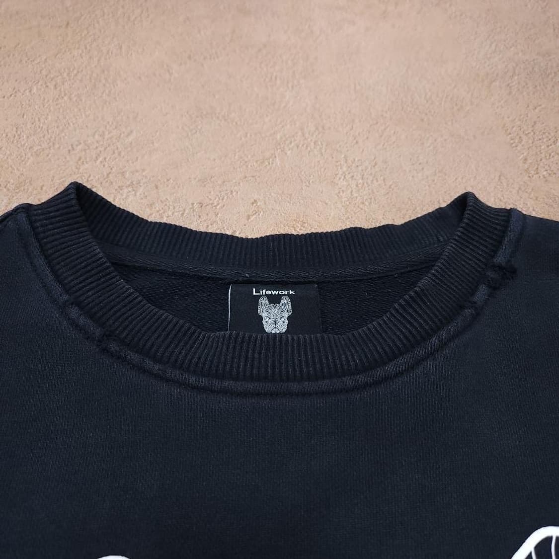 바배) 라이프워크 빅로고 맨투맨  상품이미지5