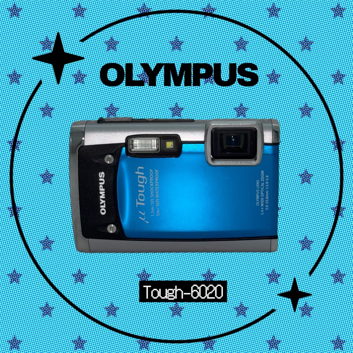 (한국어지원🫧) 올림푸스 Tough-6020 빈티지 디카 디지털카메라 상품이미지1