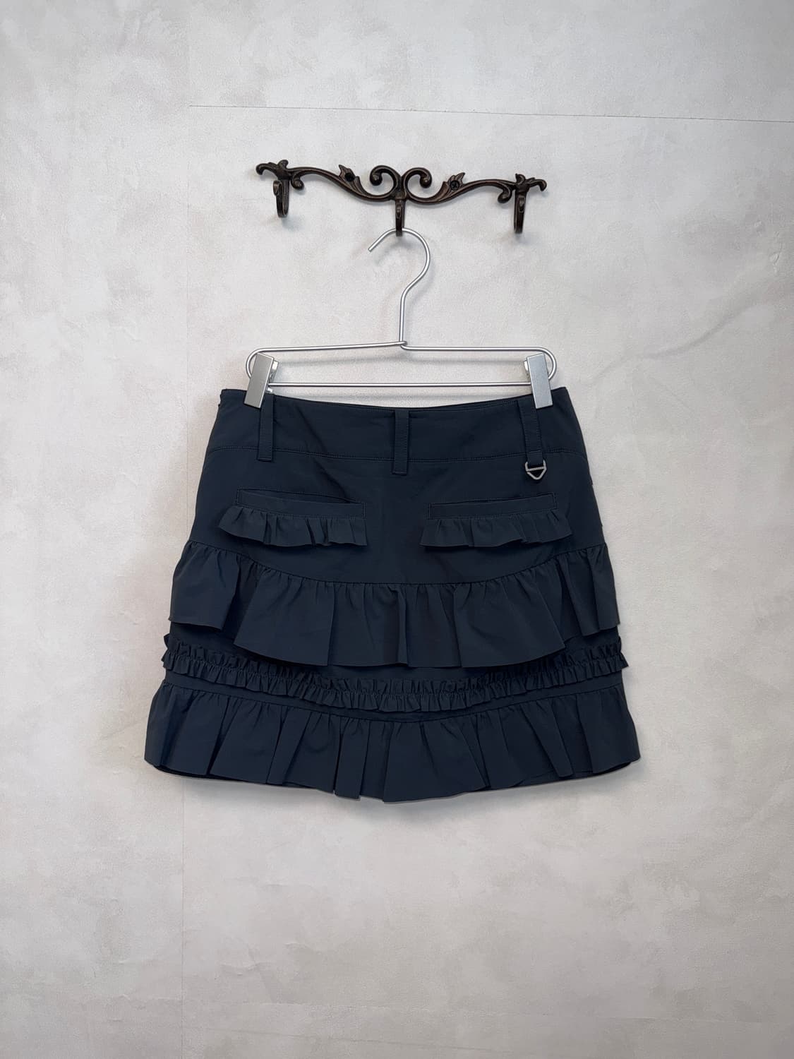 St andrews charcoal frill cancan mini sk 상품이미지3