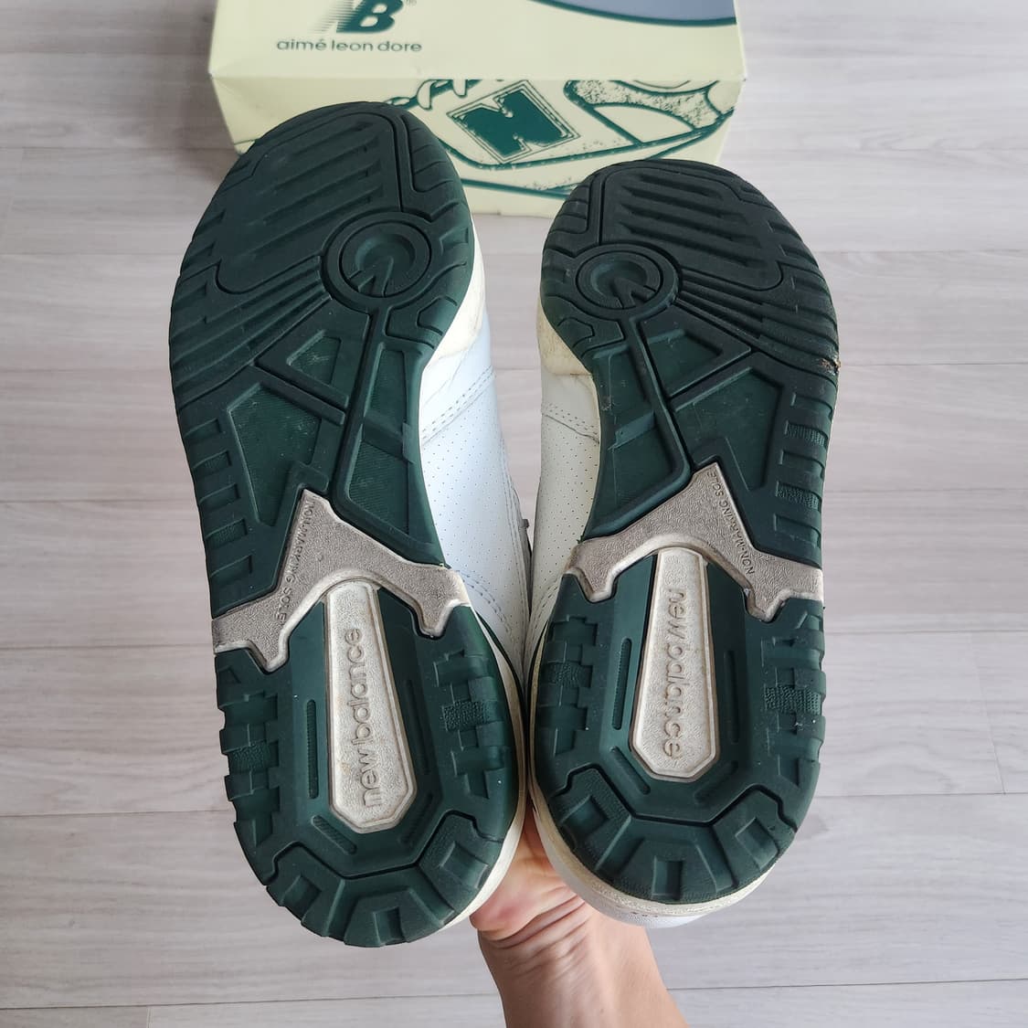 뉴발란스 에임레온도르 550 그린 270 aime leon dore 상품이미지2