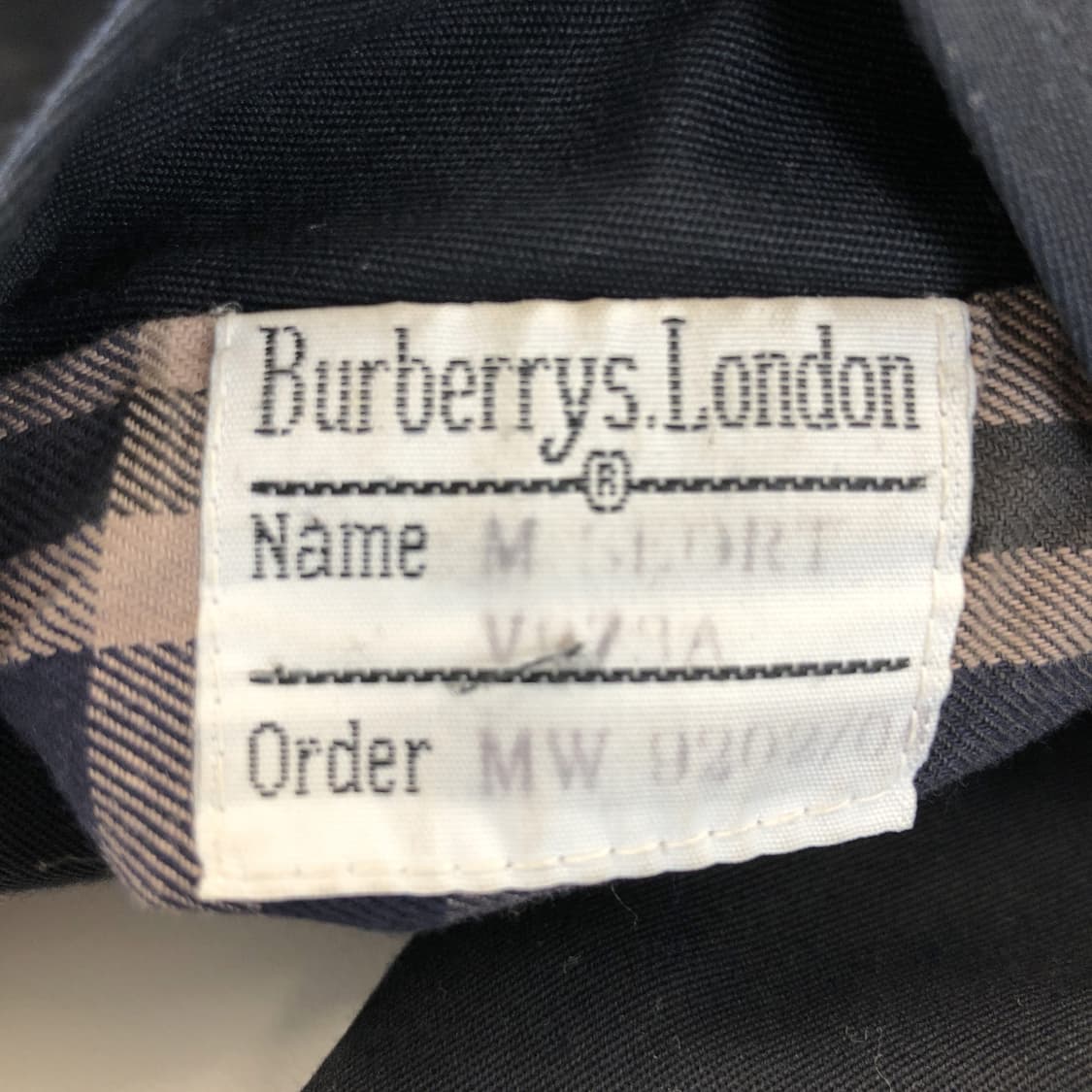 버버리 블루종 헤링턴자켓 M 상품이미지7