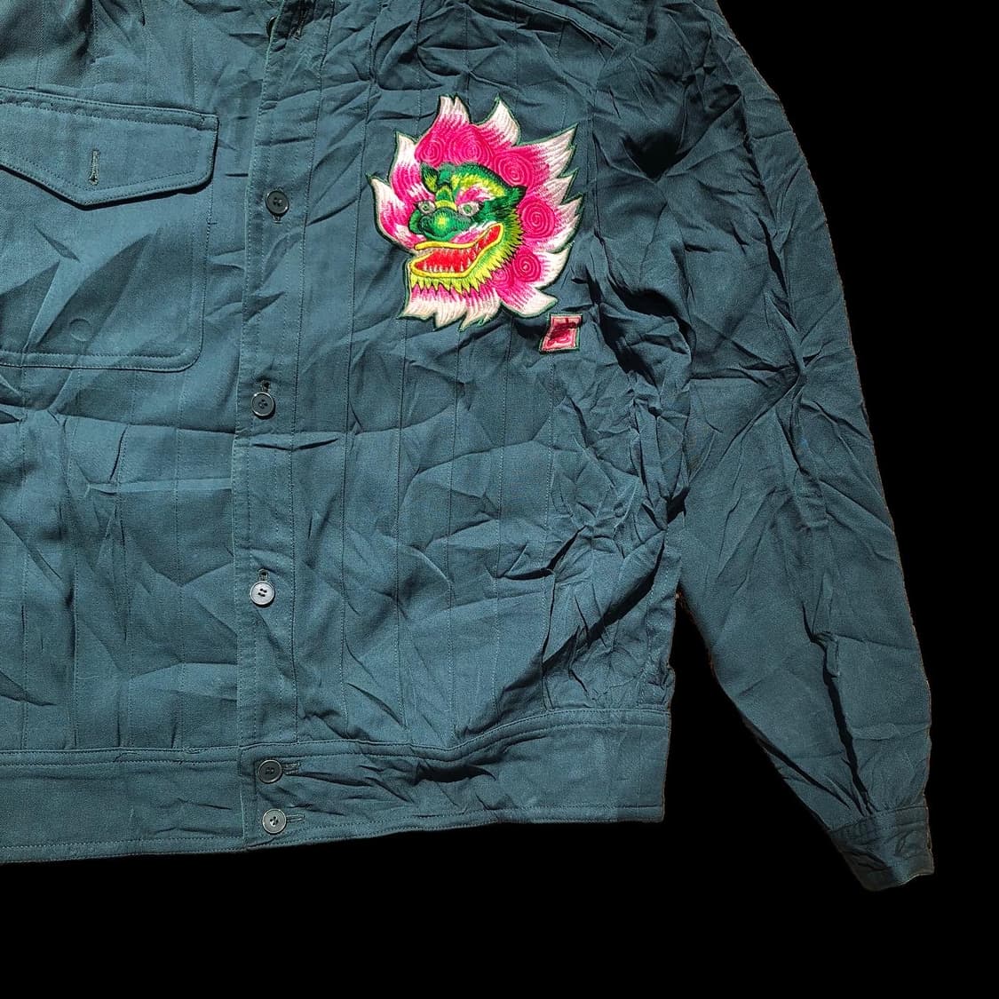 [M] 칸사이 야마모토 해태 자수 자켓  상품이미지5